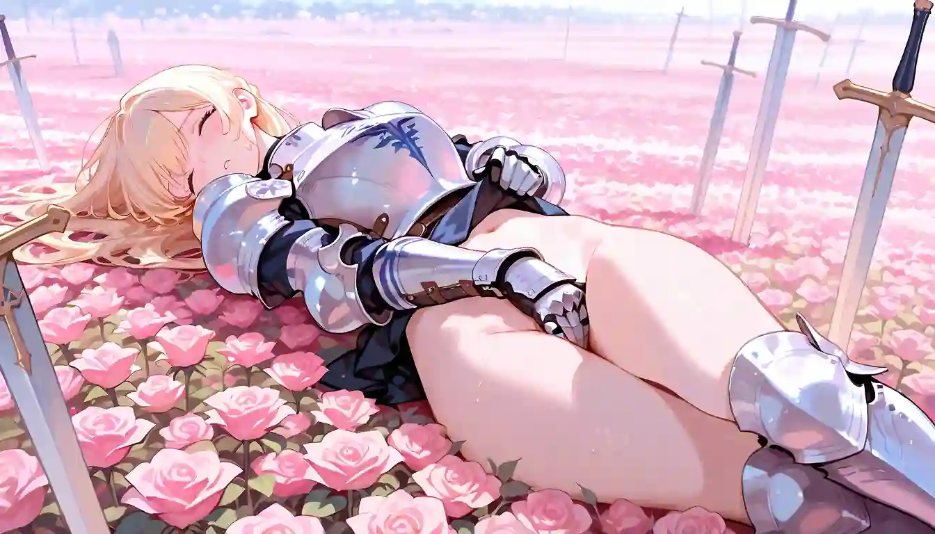 AI art 'Knight’s rest'