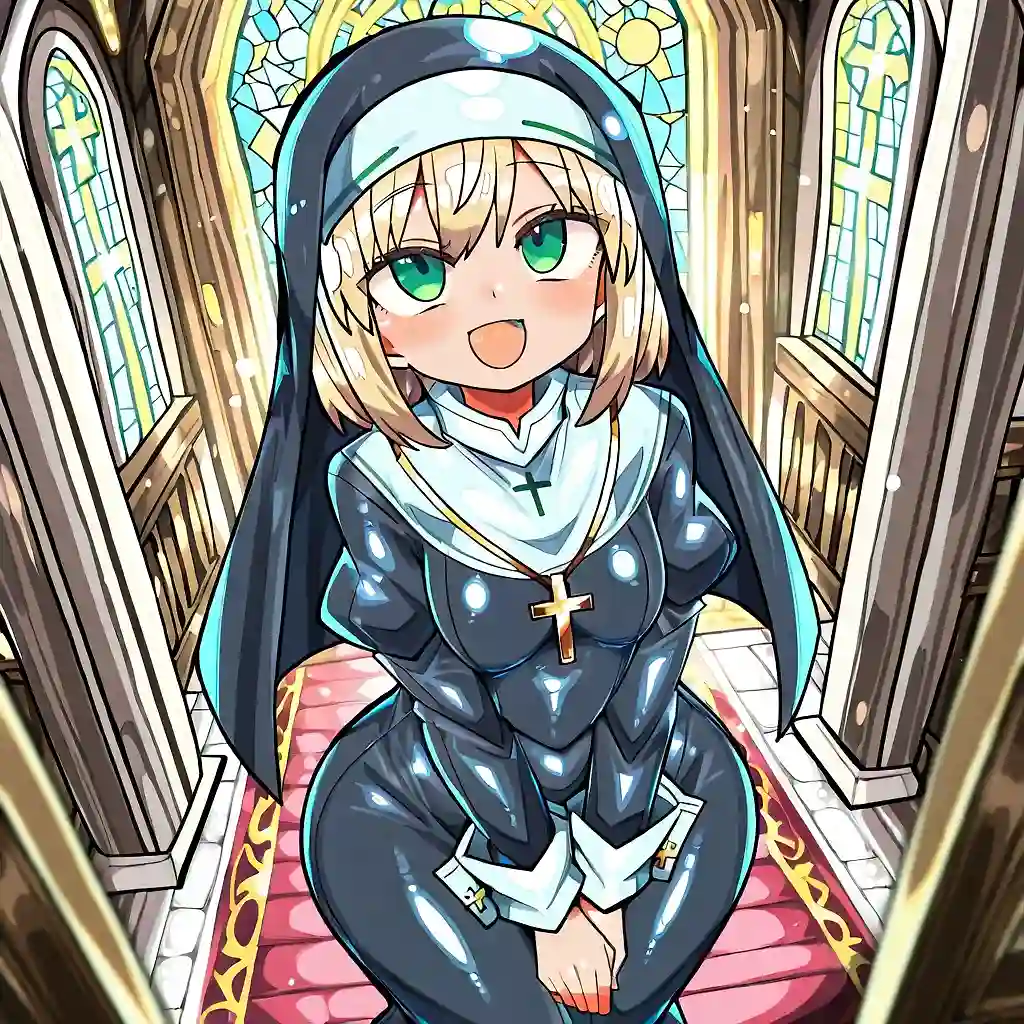 AI art "Anna's church NTR secret Part 1."