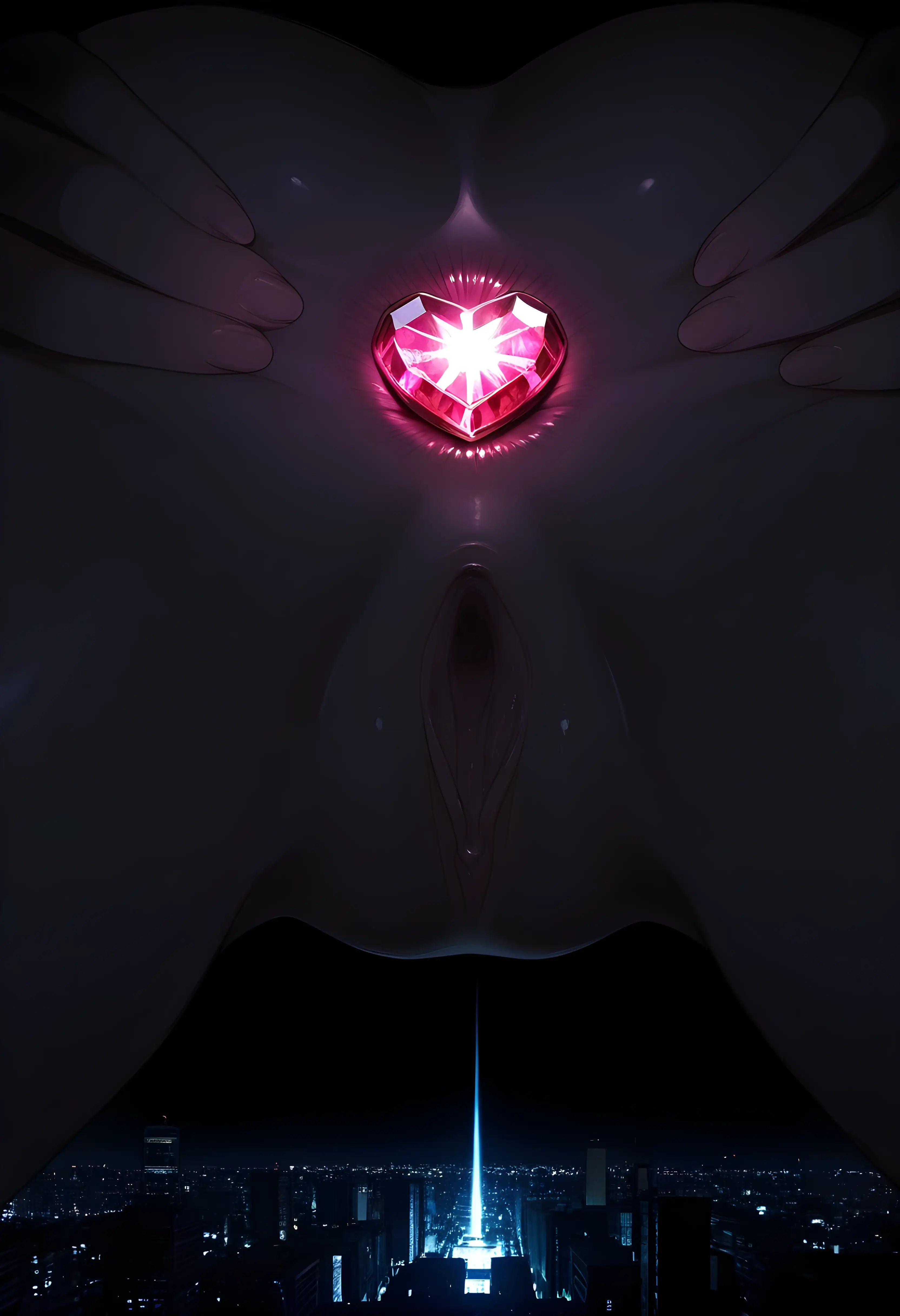 AI art 'Glowing'