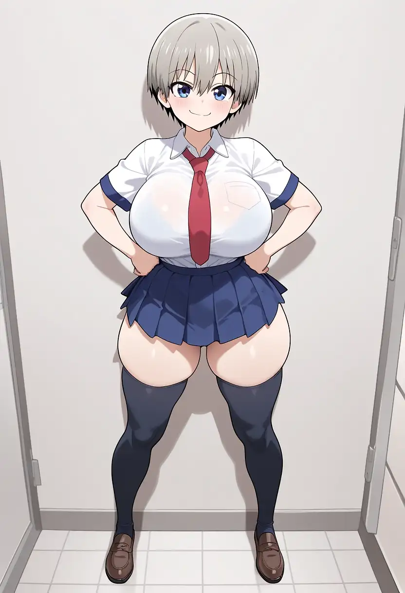 AI art 'Uzaki hana'