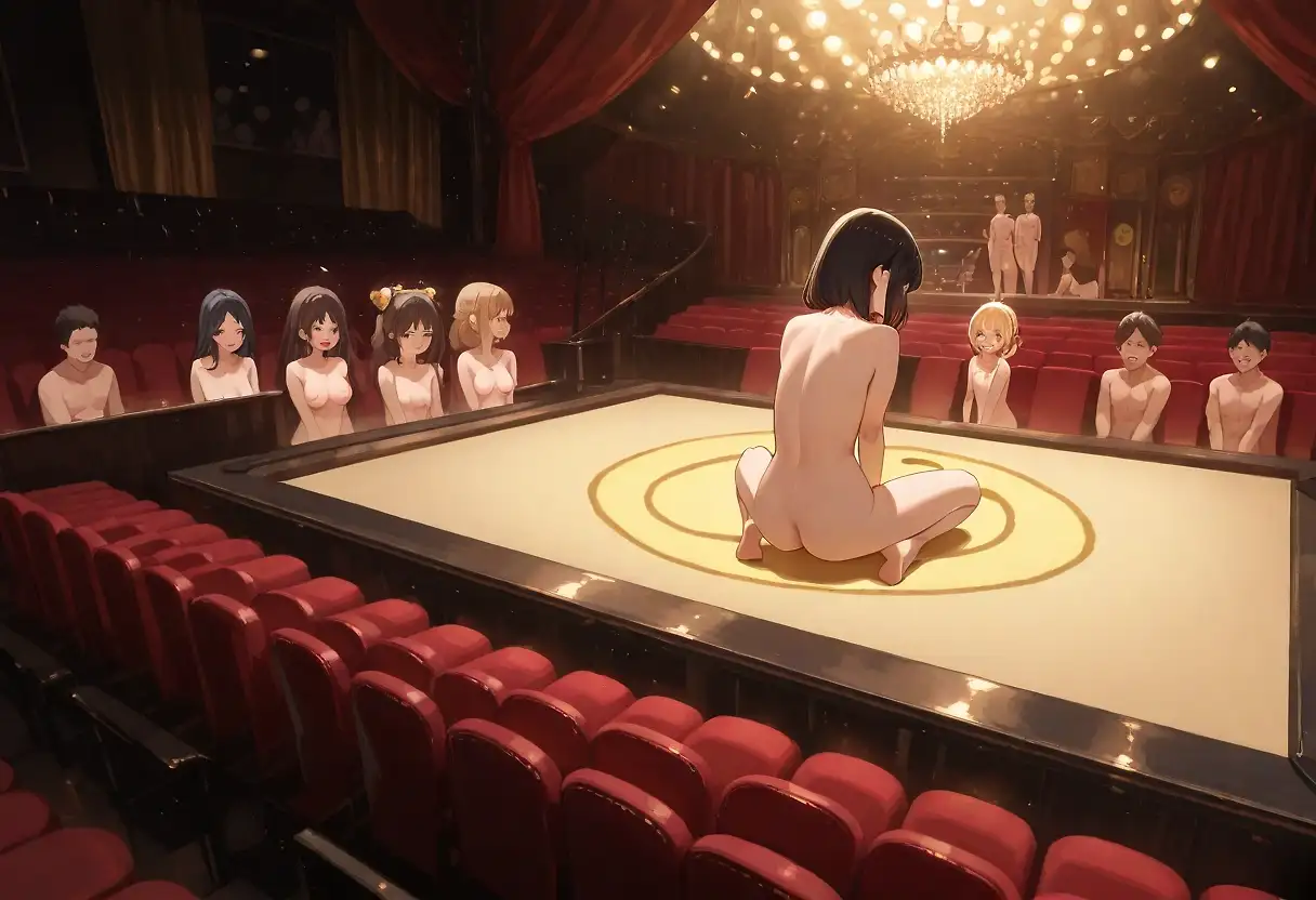 nude show and sex play in a theater