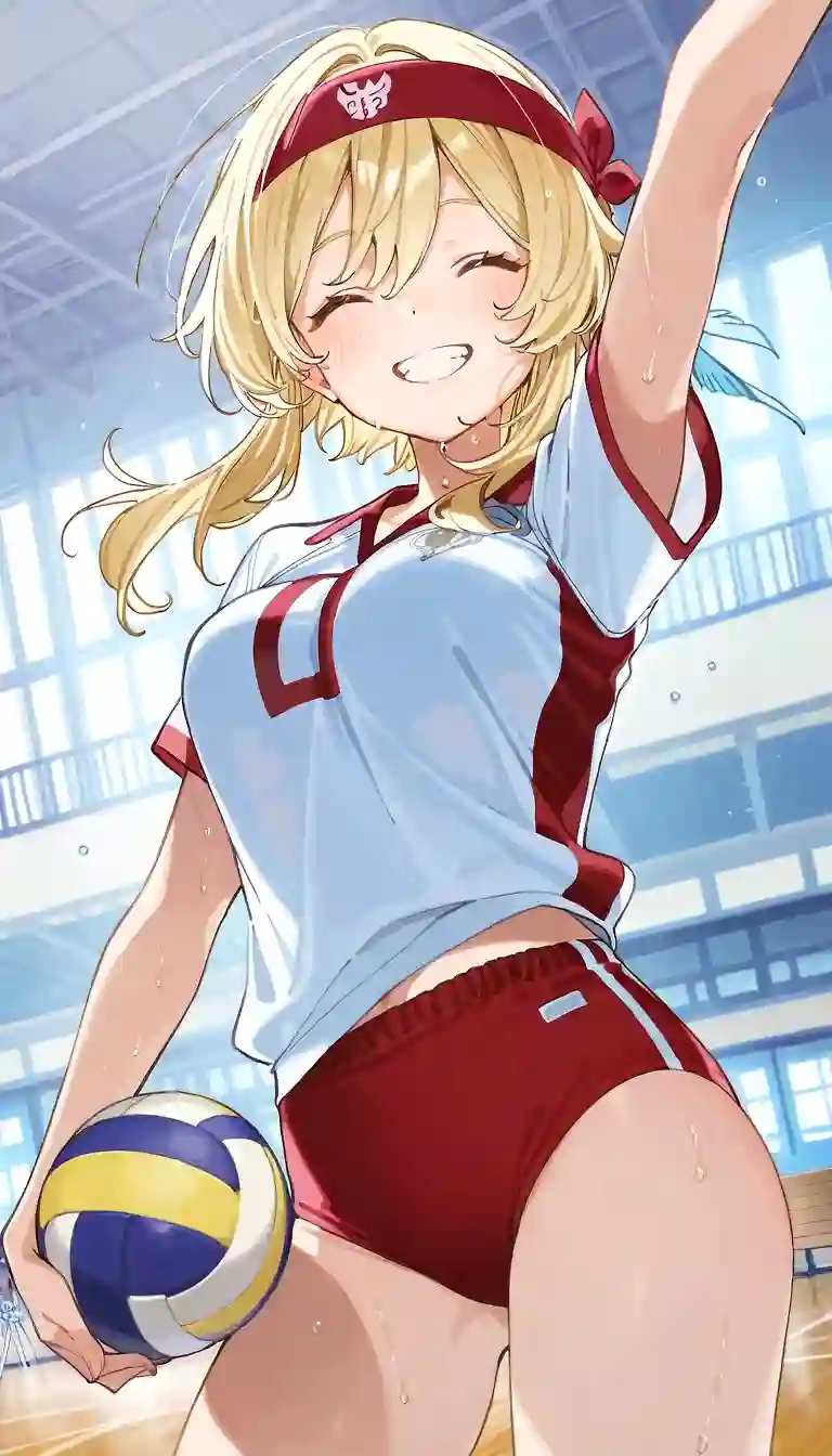 AI art "Volleyball Lumine"