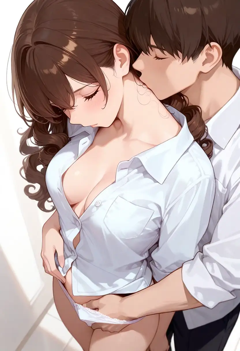 AI art "Cuddling extra time."