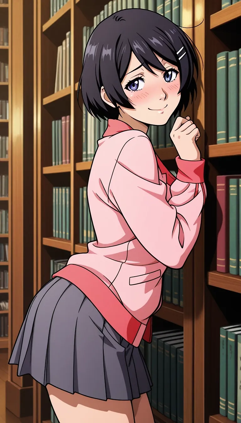 AI art "Hanekawa3"