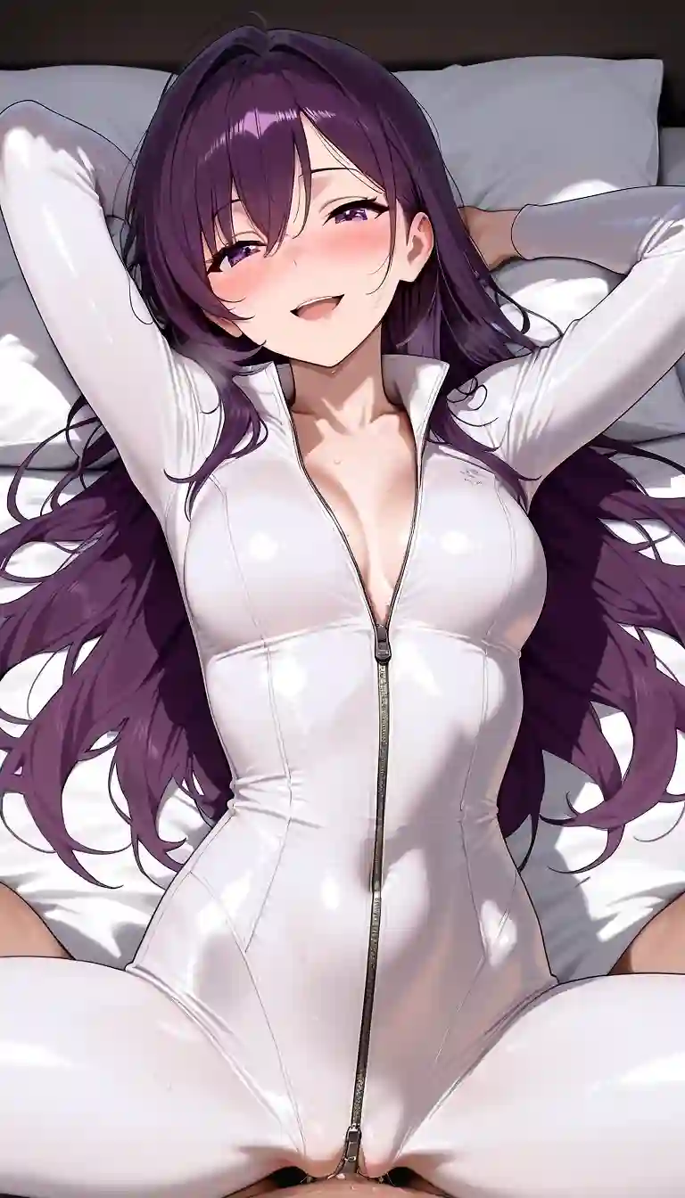 AI art 'White long wetsuit'