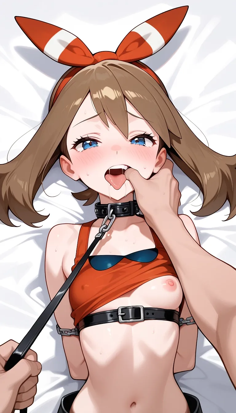 AI art "How to Check your Merchandise (Pokemon Girl)"