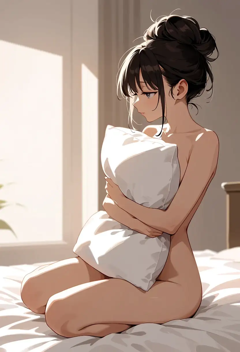 AI art "No title just hidden titties"