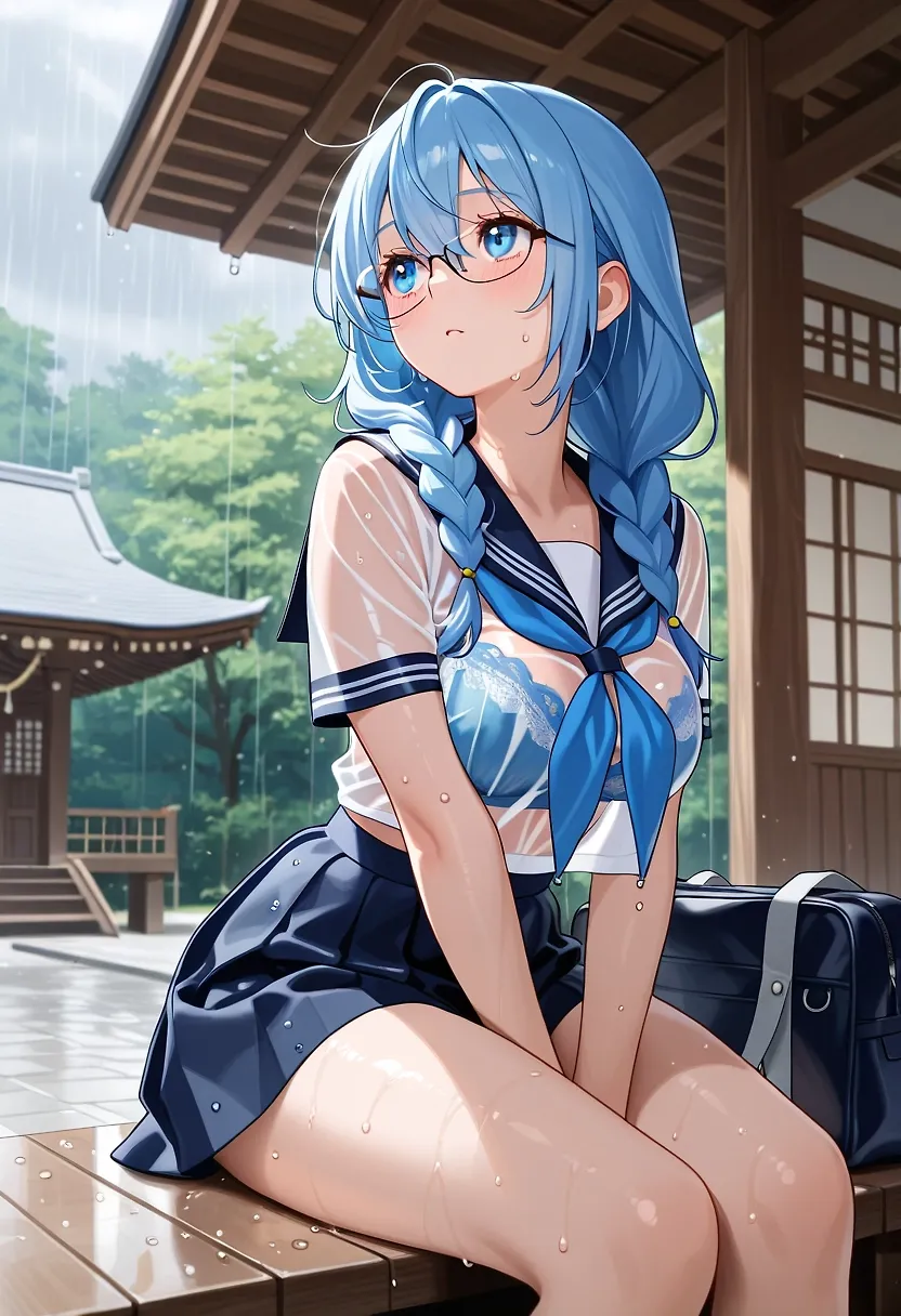 雨宿り