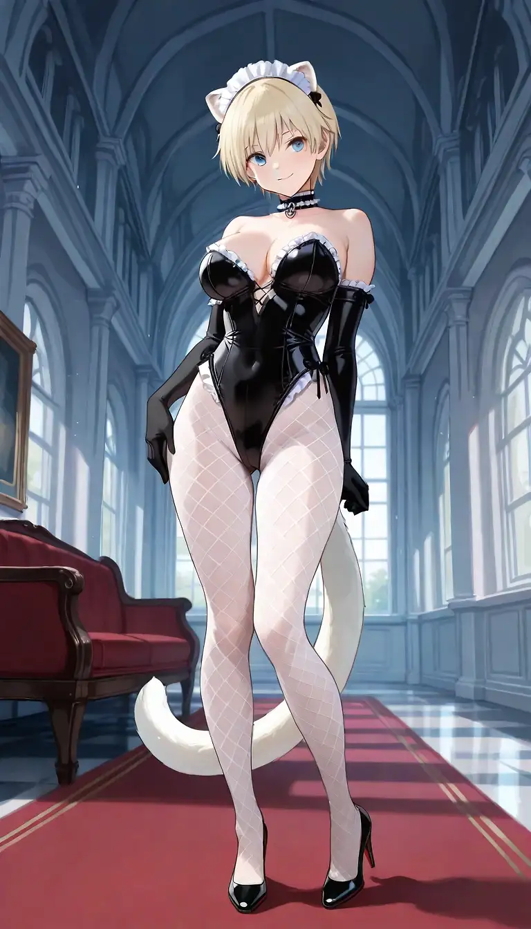 AI art 'maid nikka'