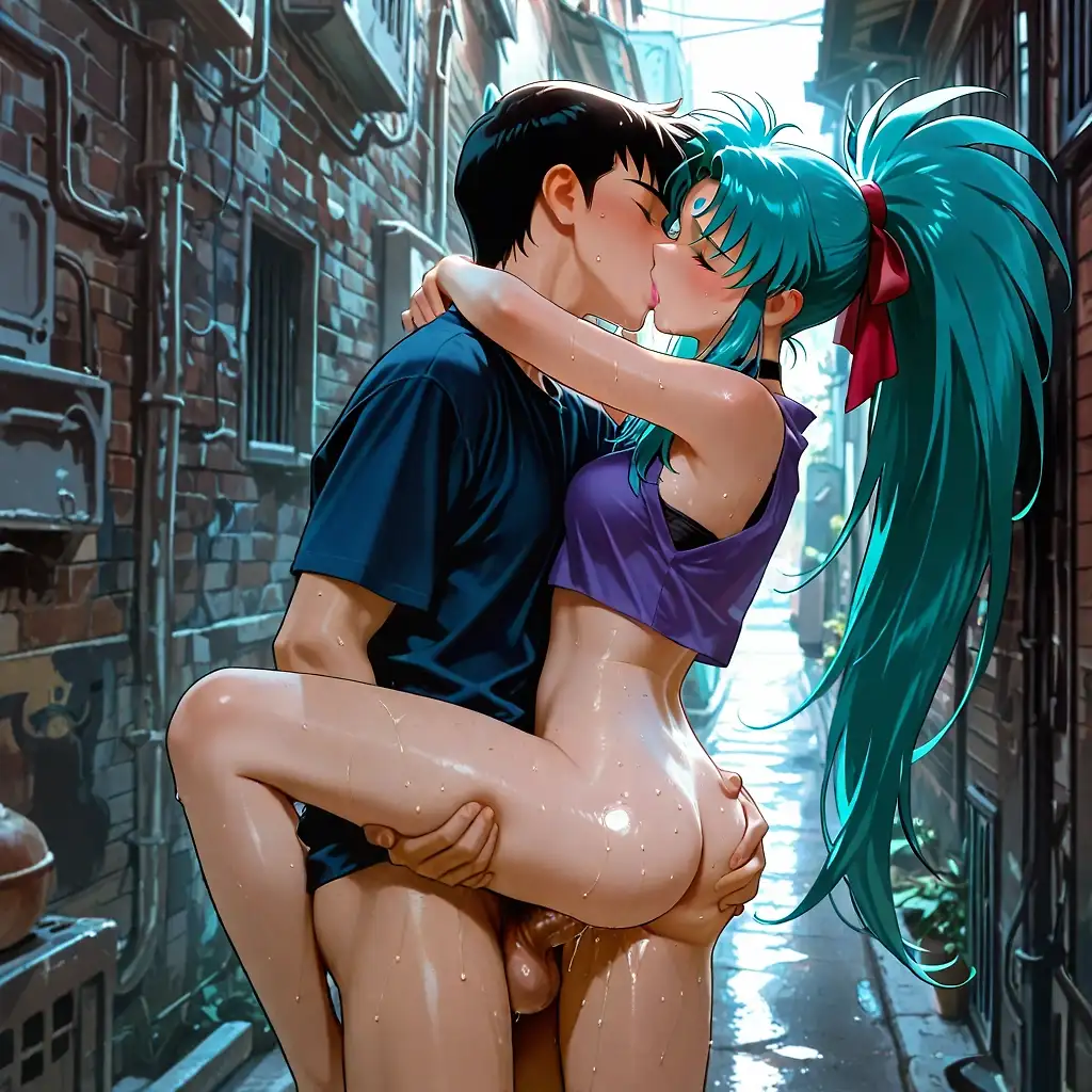 AI art "Ryoko from Tenchi!"
