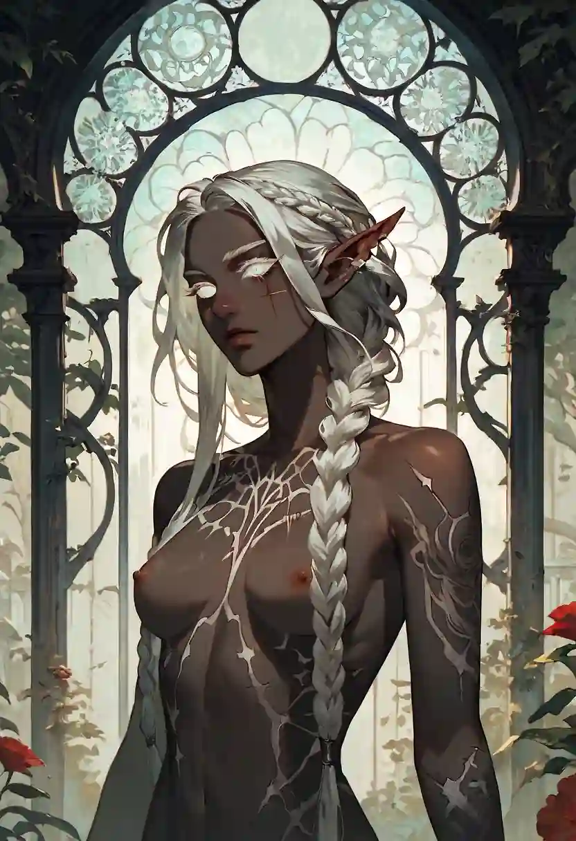 AI art "₊˚ʚ ➼➻❥"