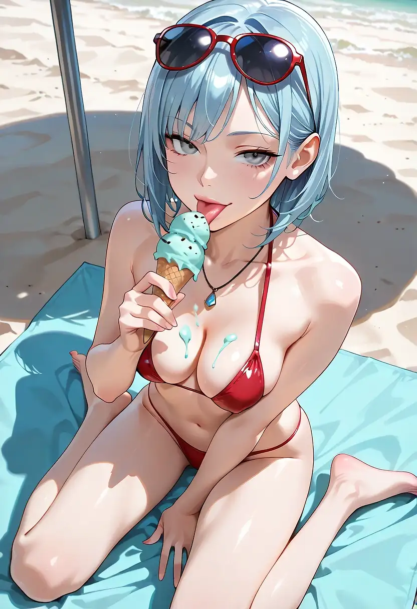 AI art 'Yummy ice cream'