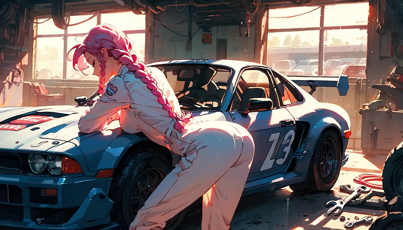 Mechanic Taking a Break