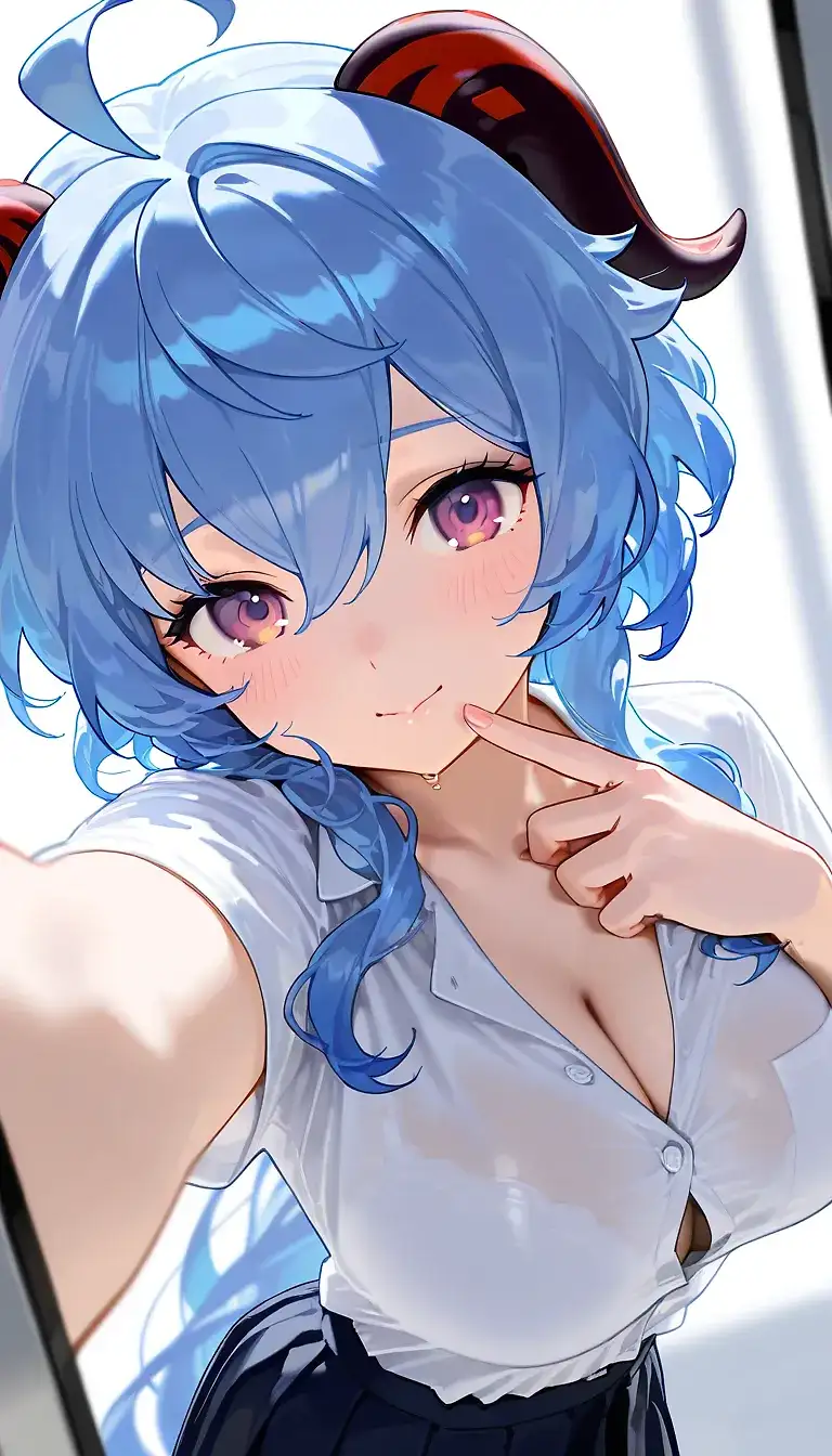 AI art 'Just a couple of selfies for you ~'