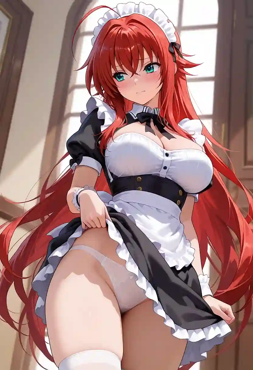 AI art "Highschool dxd maid"
