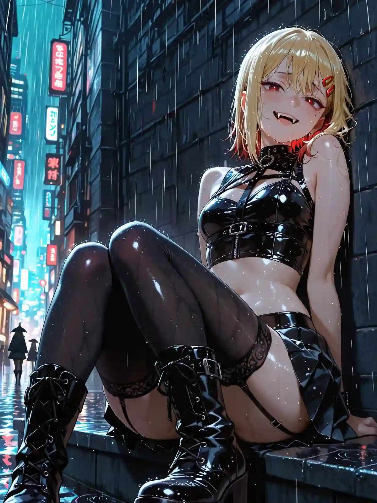 AI art "City Vampires"