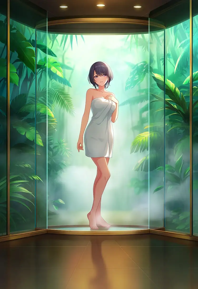 AI art 'Greenhouse sauna'