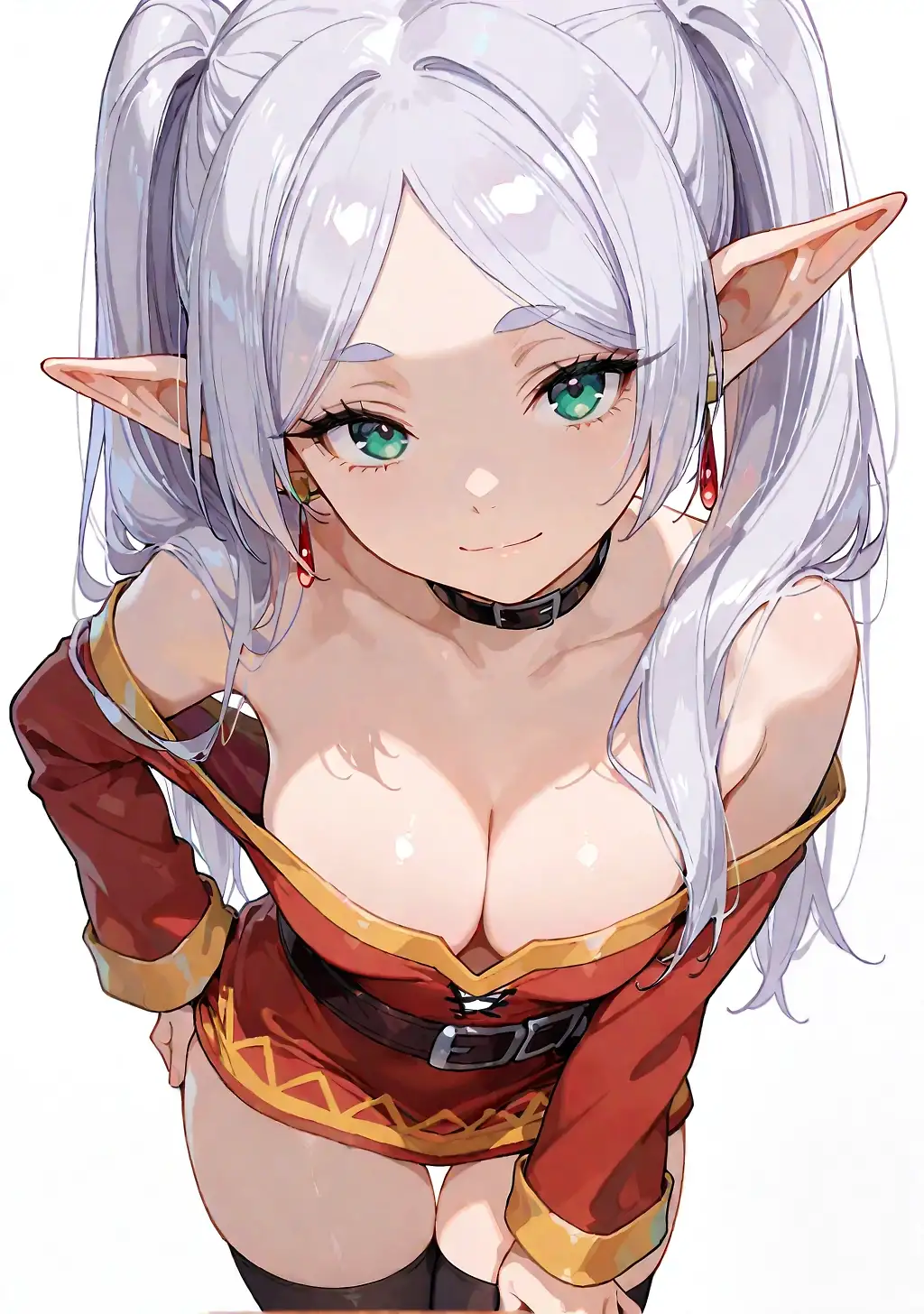 AI art 'Coser Frieren' with user description 'it's been one month in betterwaifu！'