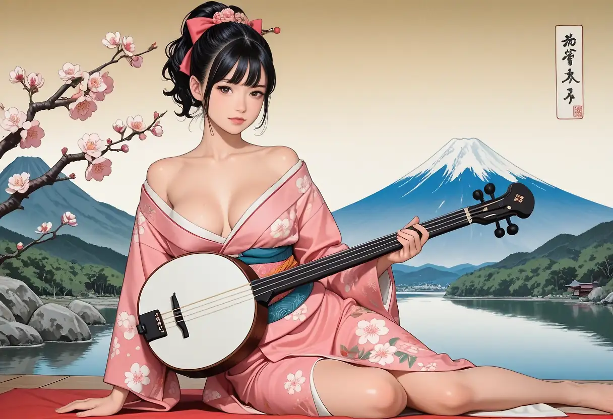 AI art "Ukiyo-e style 3"