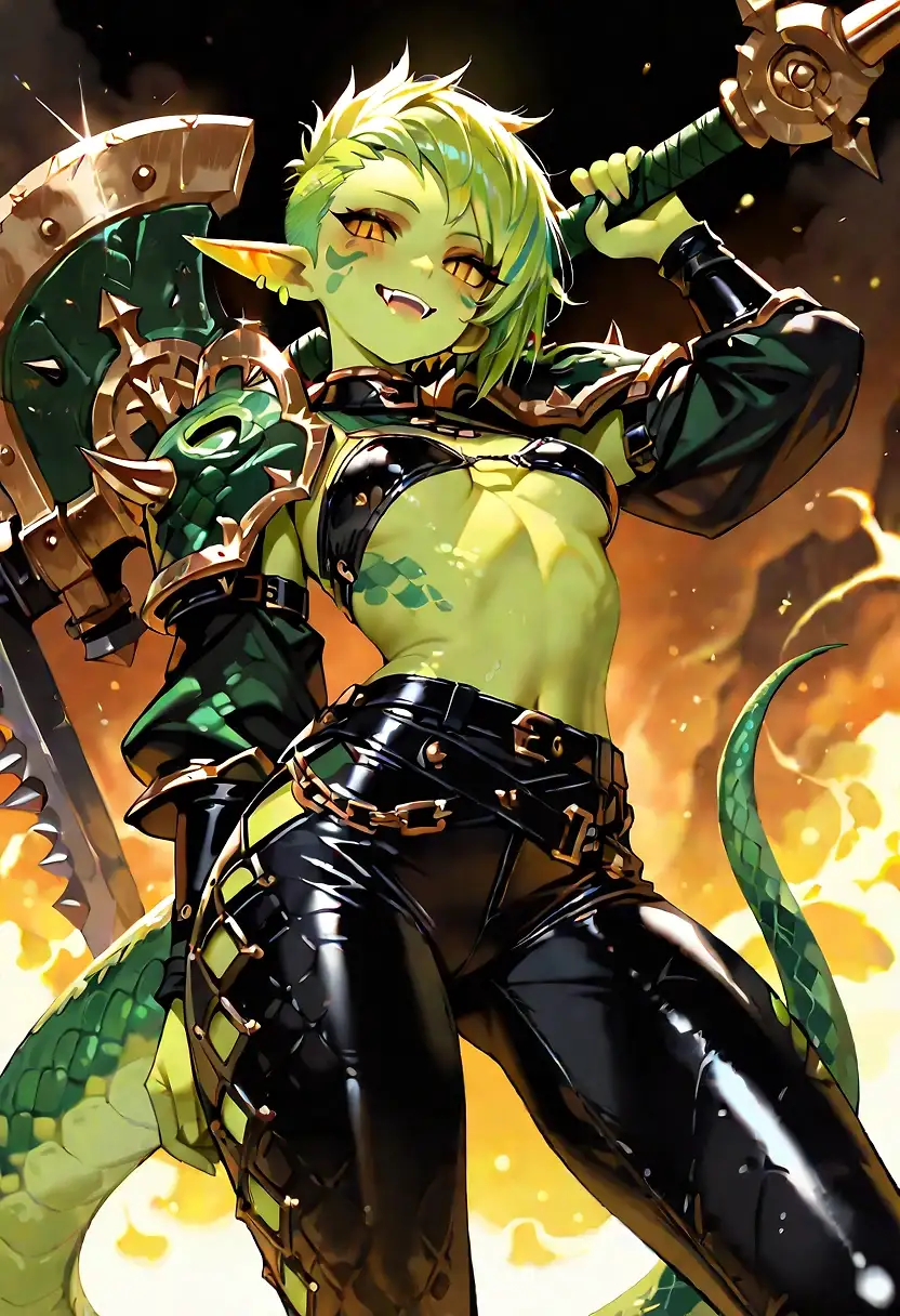 AI art "More D&D party submissions - Lime"