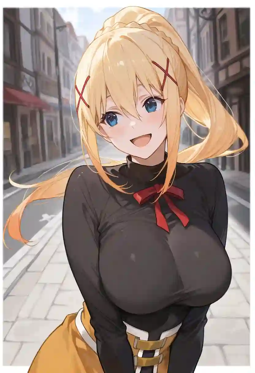 AI art "Darkness Lalatina Impregnation"