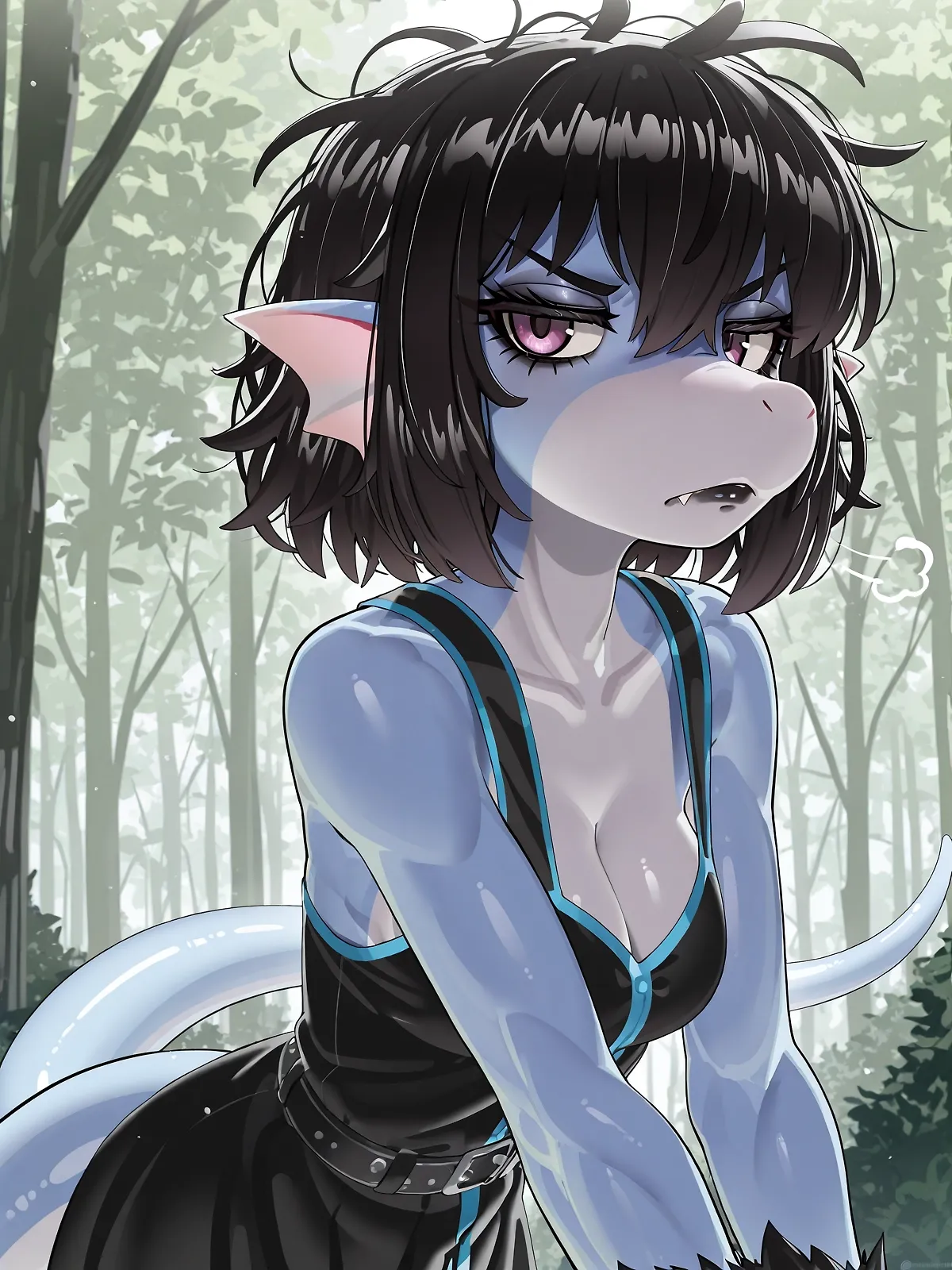 Pokegirls: Forest Queens, Dratini, Scyther and Celebi (again)