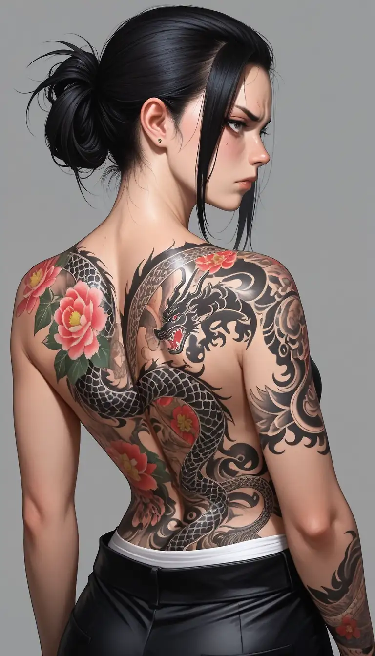 AI art 'Yakuza'