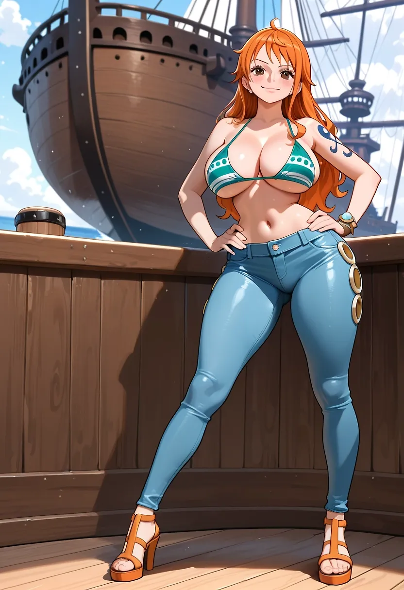 Nami can't resist