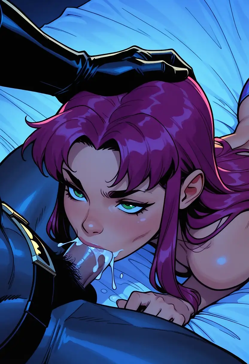 AI art 'Batman's Training: Starfire'