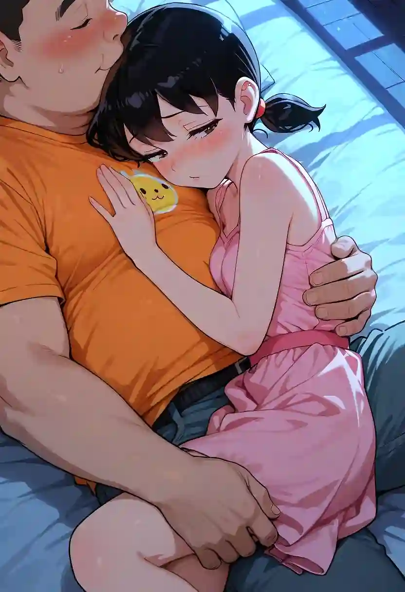 AI art 'Shizuka 01' with user description 'Giant and Shizuka'