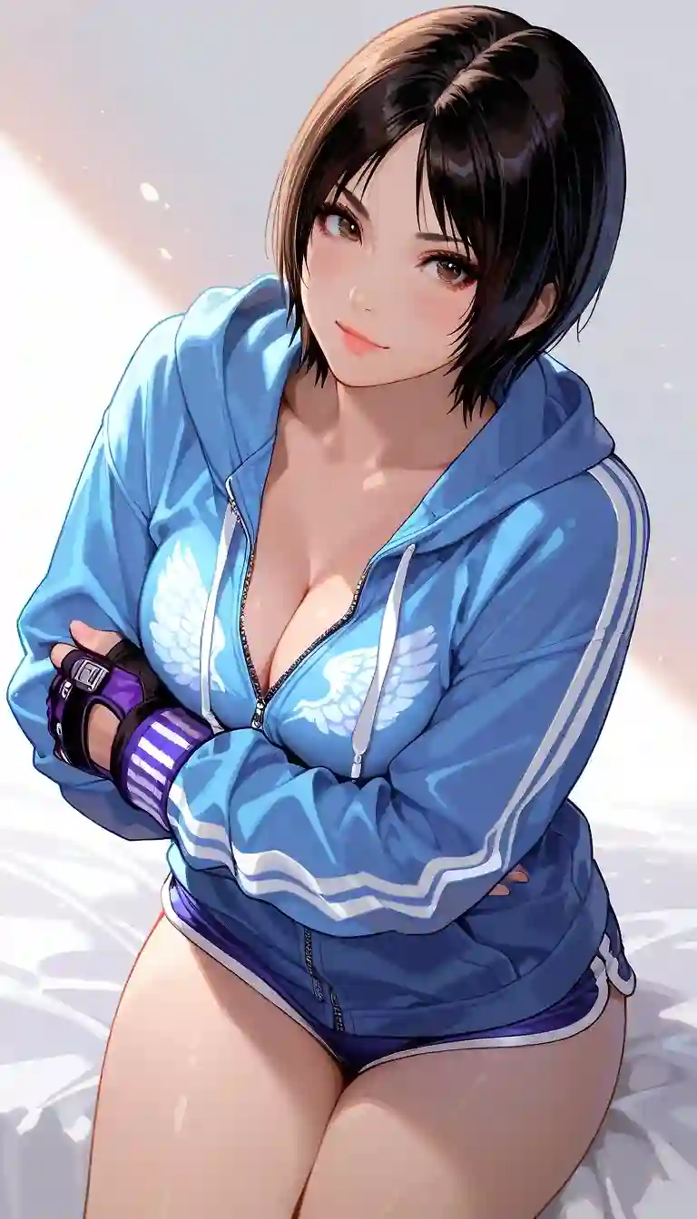 AI art 'Tekken girl test 1'