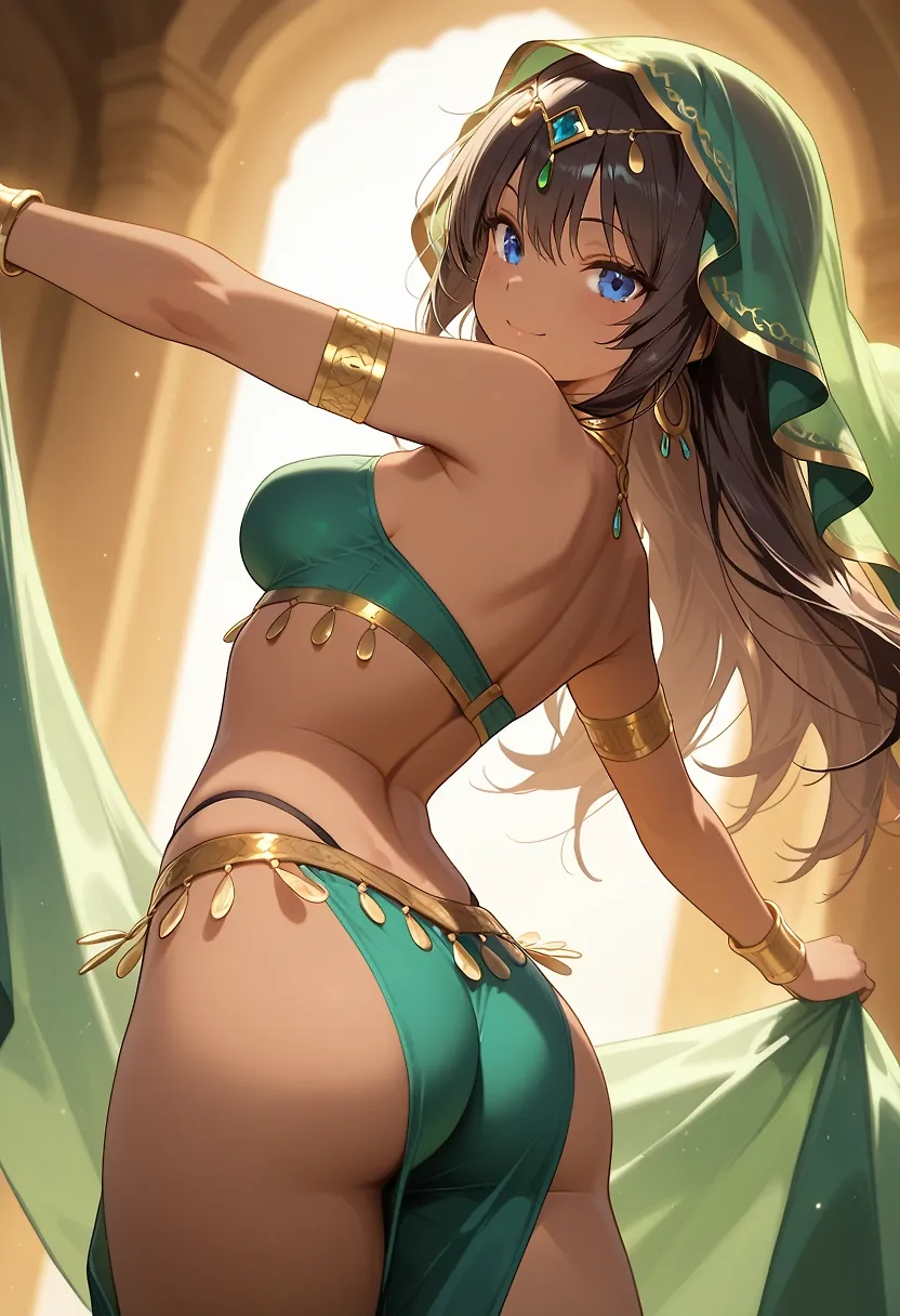 Part 2 - Green oriental girl