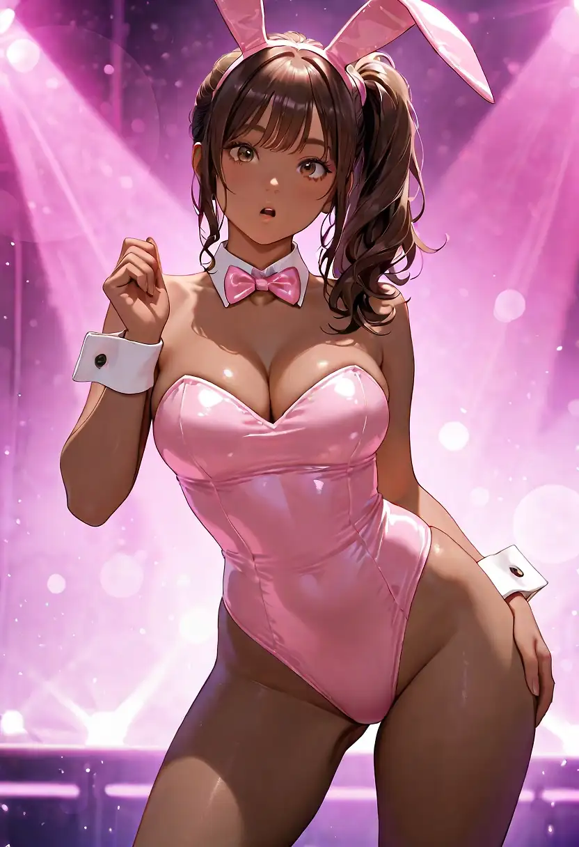 AI art "Bunny girl invasion!"