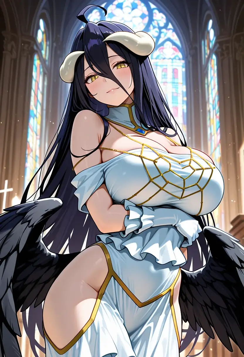 AI art "Albedo x Albedo"