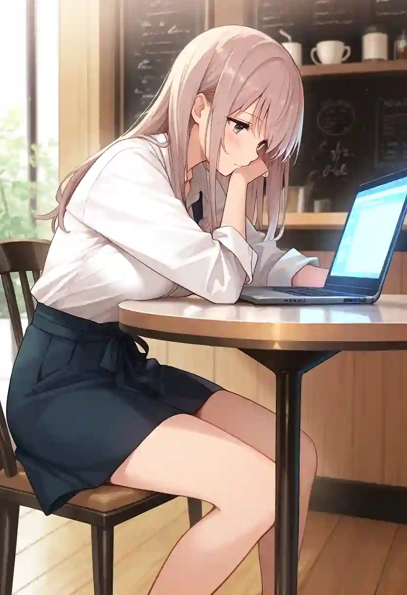 AI art '"Photoshoot"' with user description 'Student girl Shiori want to be a model. She found job at one studio but she doesn't know what happens to her...'