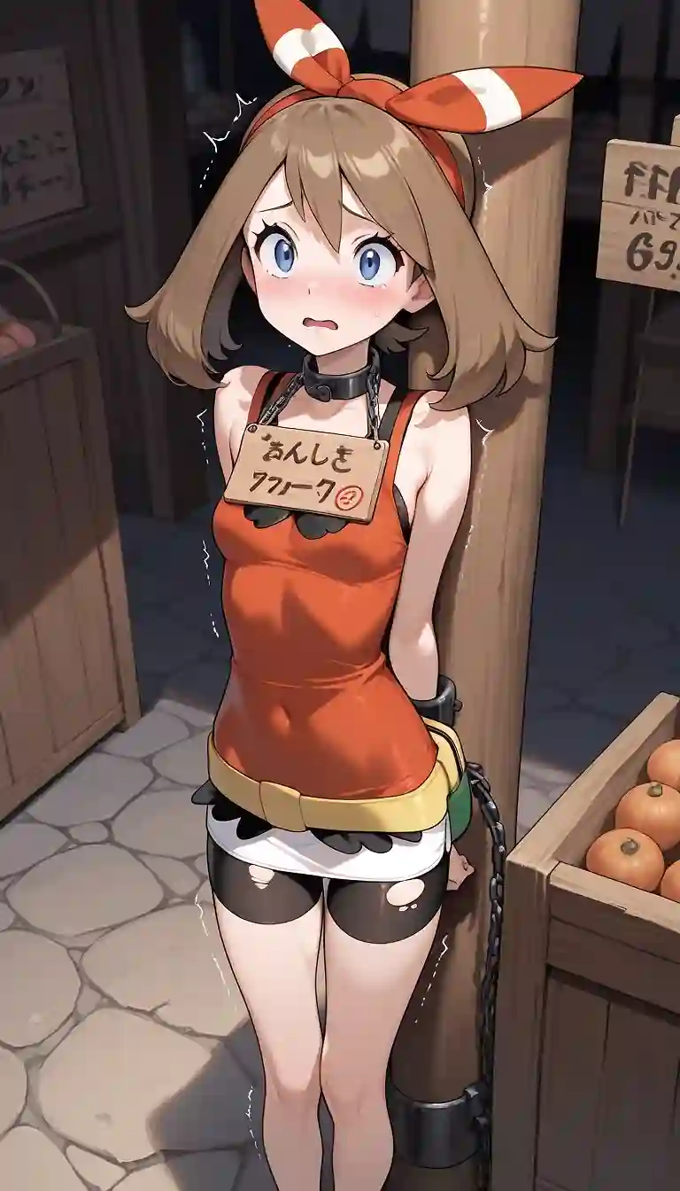 AI art "Wandering in the Market"