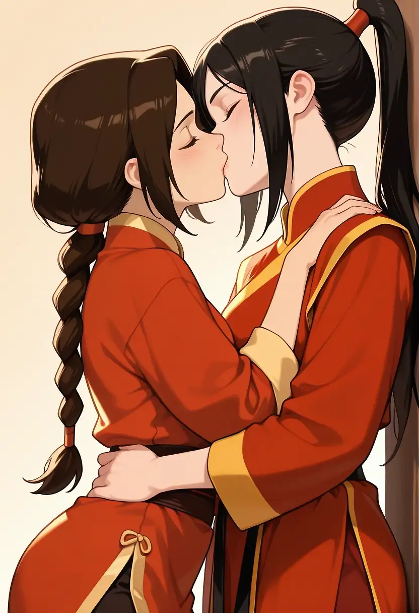 AI art "Azula x Ty Lee"