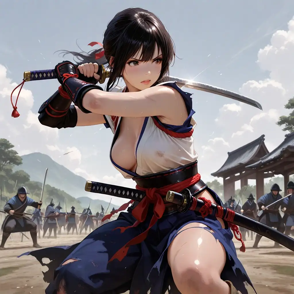 AI art "Fierce Ronin..."