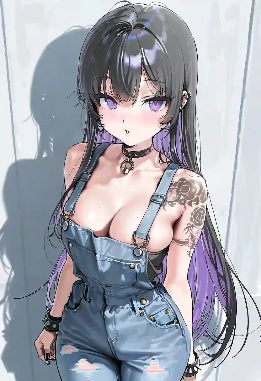 AI art "goth baddies incoming wave 1"