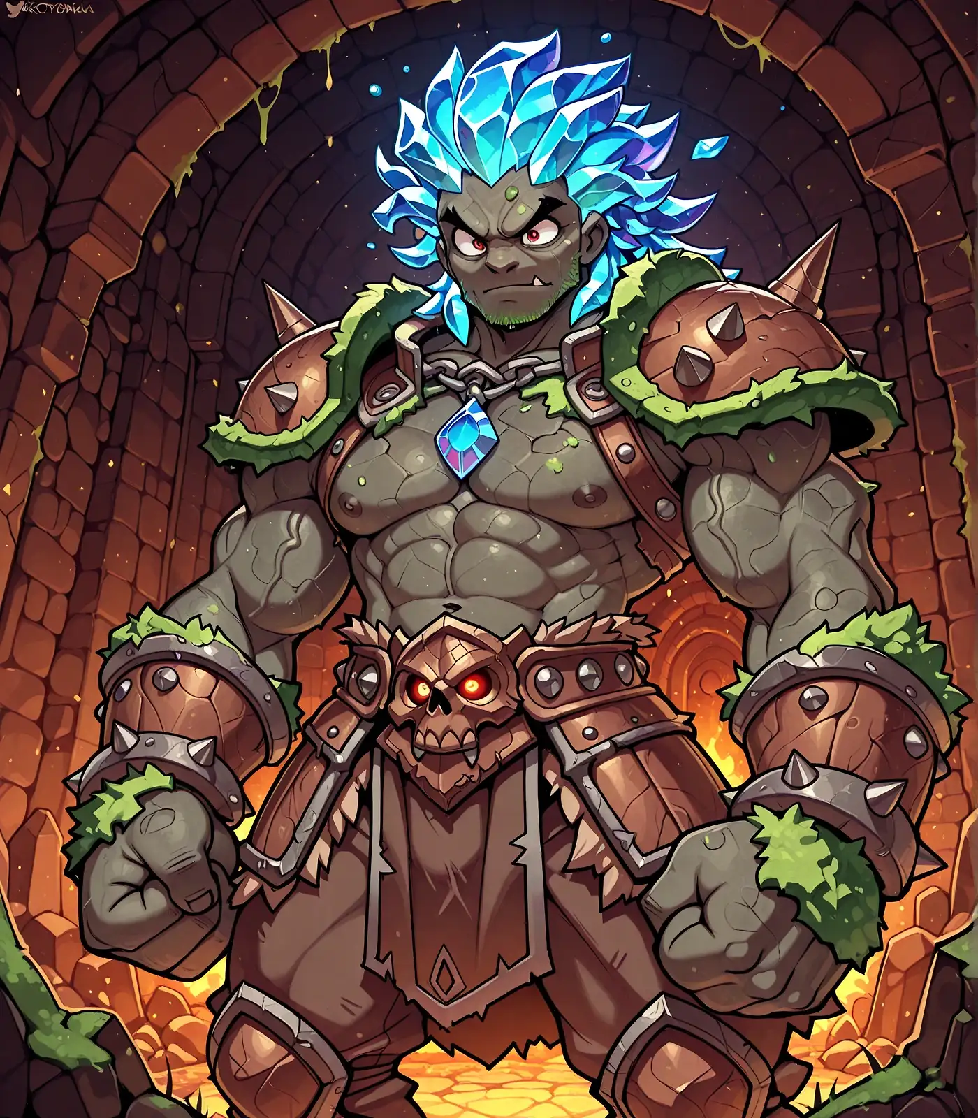 AI art "High Clerics of Elemental Evil"