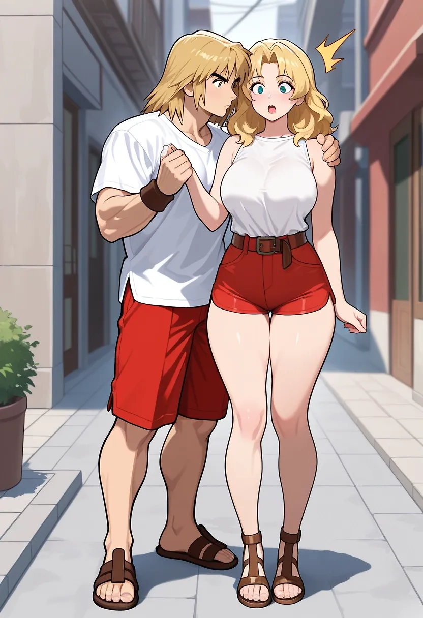 Eliza and Ken, true love (Street Fighter)
