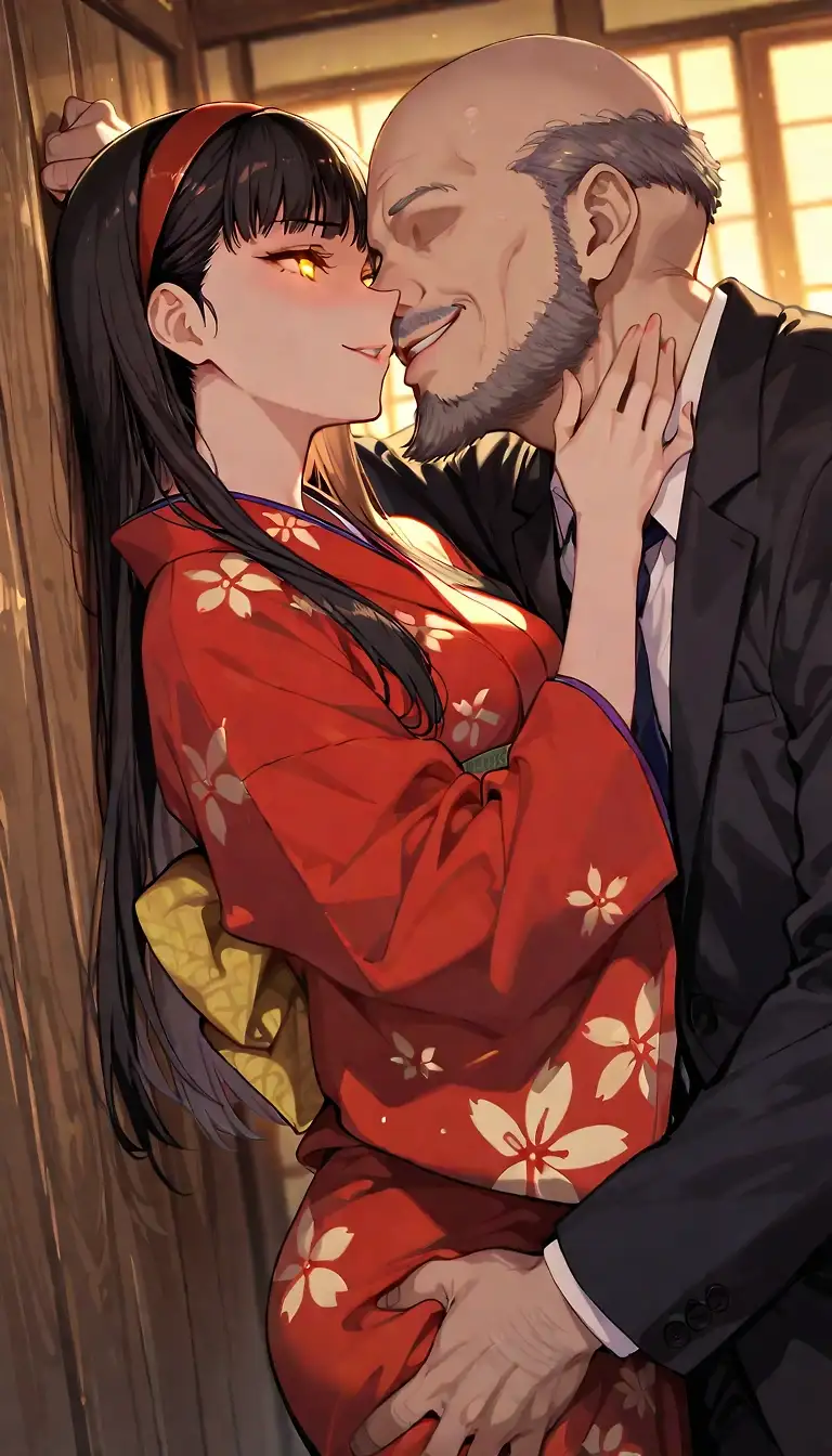 AI art "Shadow Yukiko"