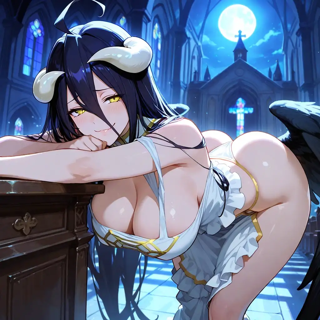 AI art "Albedo Teaser"