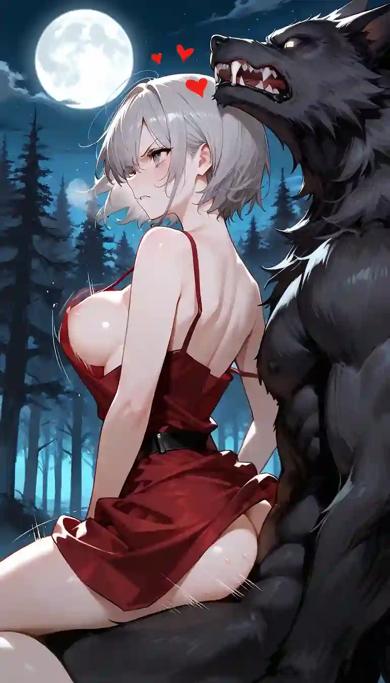 AI art 'The Werewolf, Chapter 2'