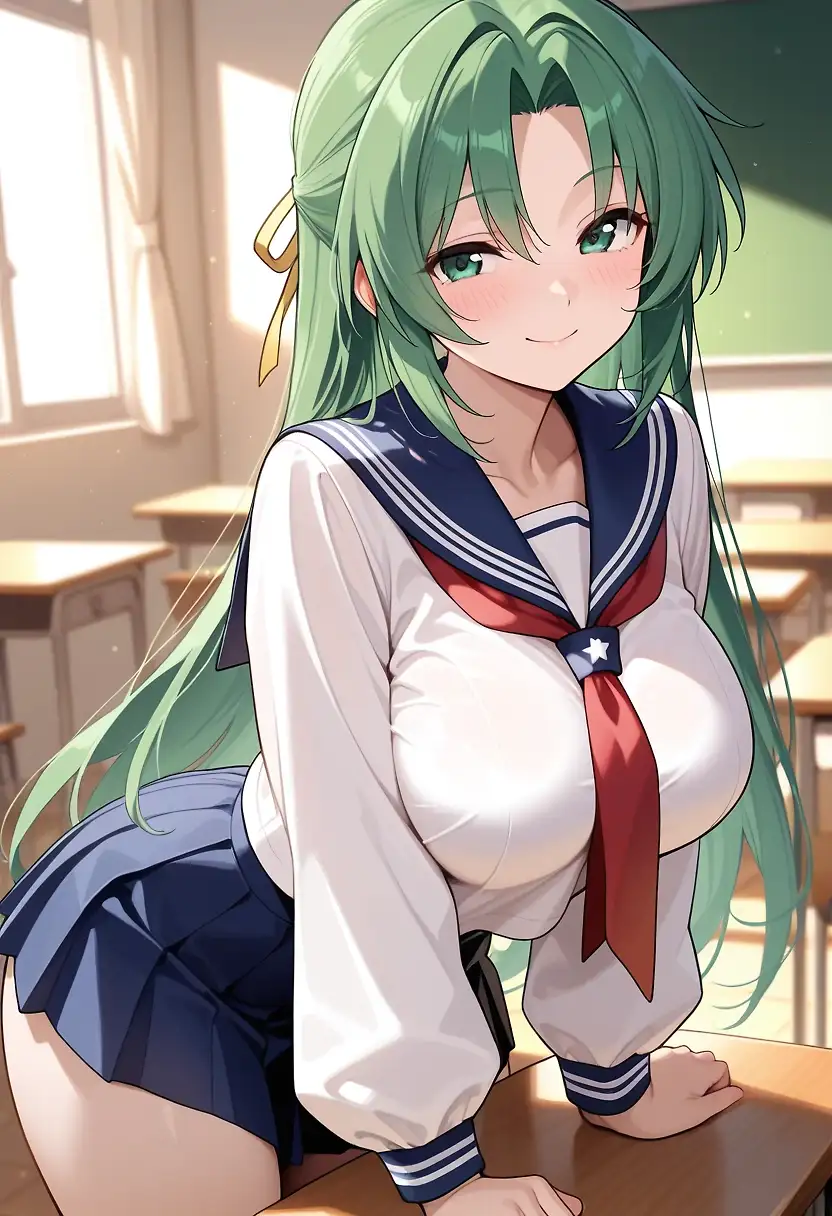 AI art "Shion Sonozaki"