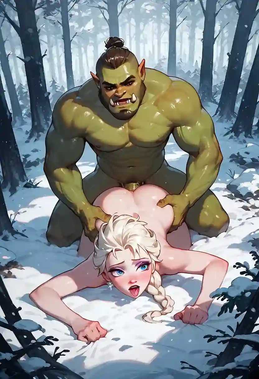 AI art "Elsa's Negotiation Tactics"