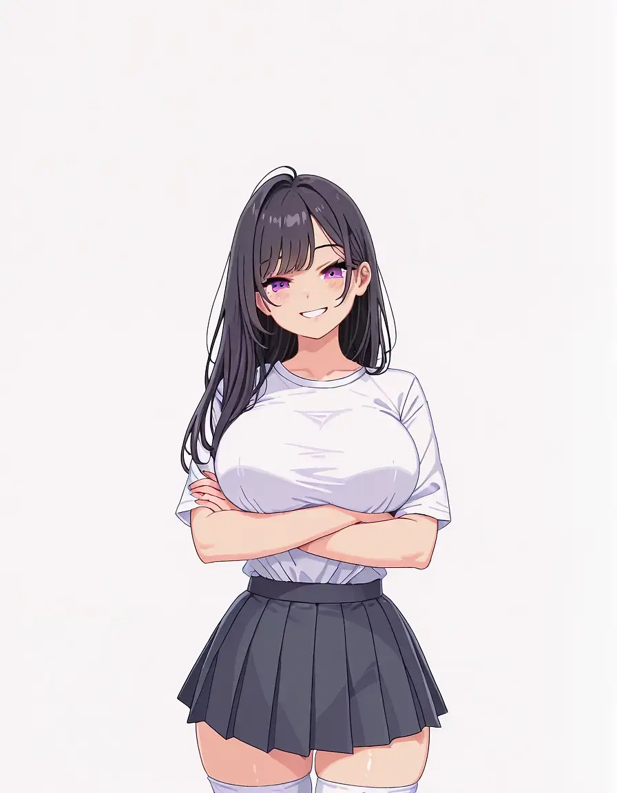 AI art "I like to show you how beautiful I am"