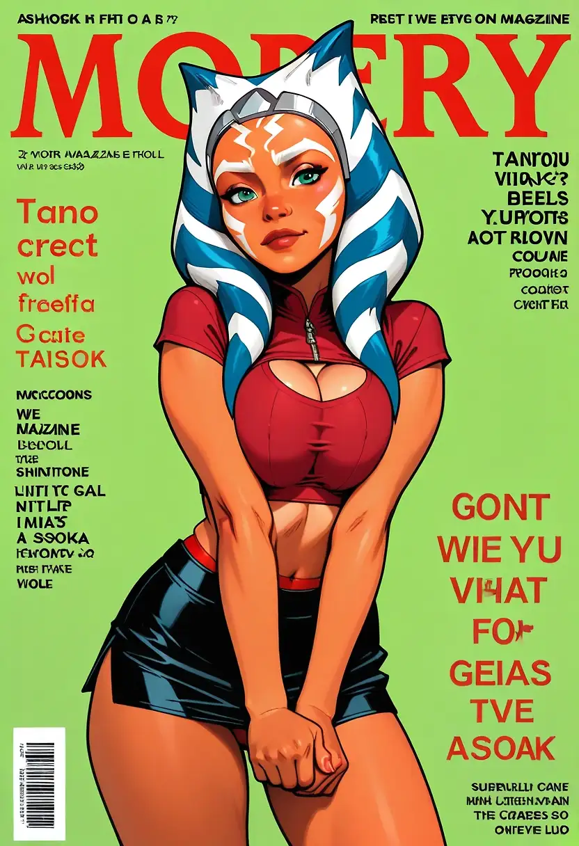 AI art 'magazine Num 1'