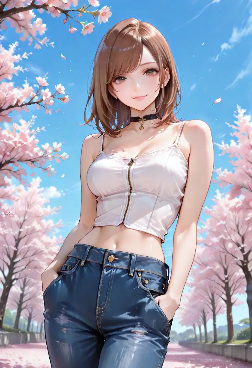 AI art 'Cheery blossoms'