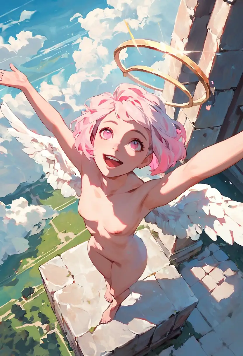 AI art "Angel"